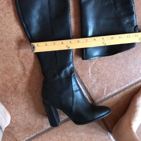 MARC FISHER BLACK OVER THE KNEE BOOTS SIZE 6.5 - Picture 12 of 15